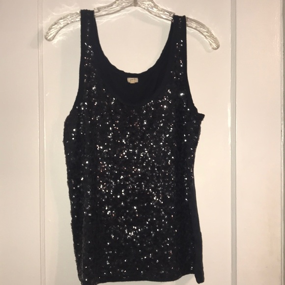 Like new J. Crew Sparkly Tank - Picture 4 of 9